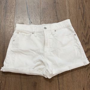 White madewell shorts